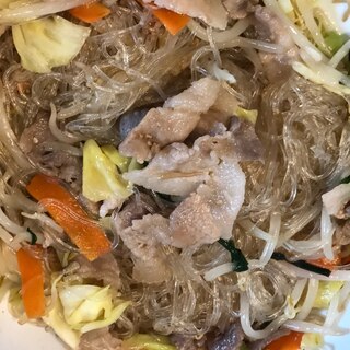 超簡単なのに本格！豚肉で絶品チャプチェ